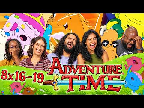 JELLY BEANS! | Adventure Time 8x16-19 | Group Reaction