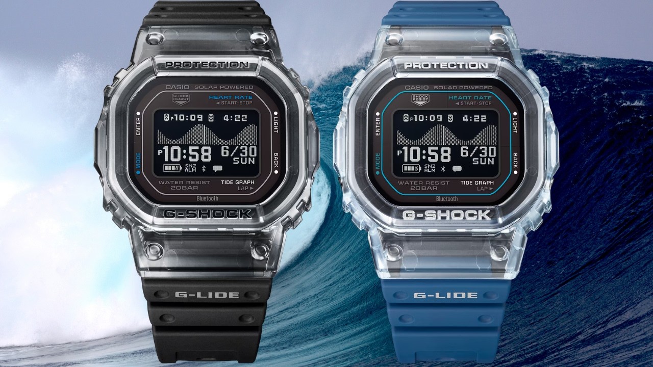 Casio G-Shock G-Lide GBX-H5600-1 dan GBX-H5600-2 with MIP LCD and