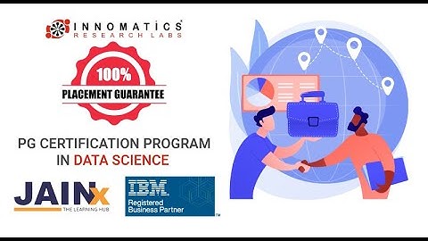 Data Science Course with 100% Placement Guarantee | PG Certification | Kukatpally Hyderabad | India