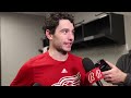 Moritz Seider, Alex Lyon, Derek Lalonde Post Game Comments | March 23 @ NSH