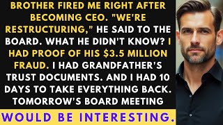 Full Brother Fired Me as CEO—I Exposed His $3 5M Fraud and Got My Company Back 2 Guide