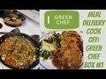 Meal Delivery Cook Off:  Green Chef Box #1