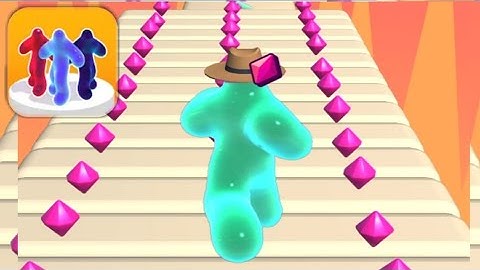 BLOB RUNNER 3d- All Levels Gameplay Android ( Lv 51-52 )