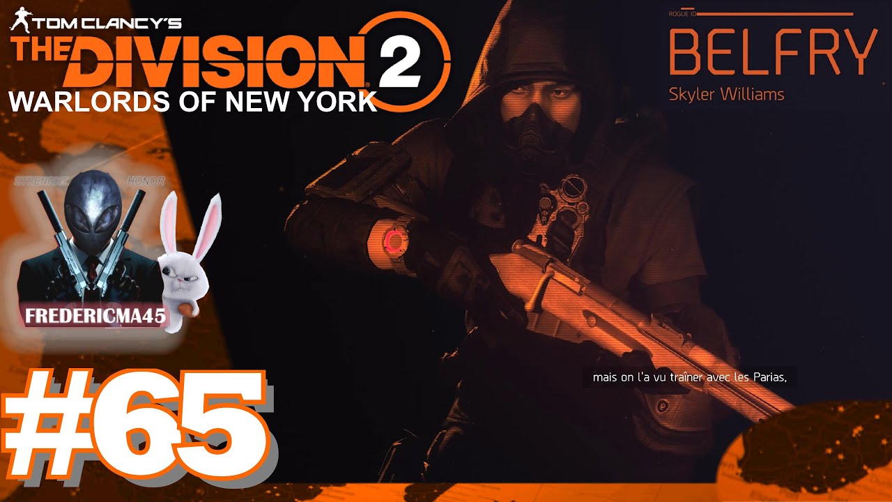 THE DIVISION 2: TRAQUE DE BELFRY & BARDON SCHAEFFER