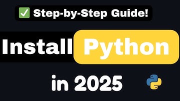 How to Install Python in 2025 (Step-by-Step Guide for Beginners) 🐍 | Python Setup Tutorial
