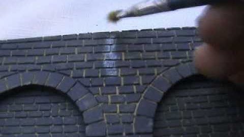 How to paint and Weather Retaining walls