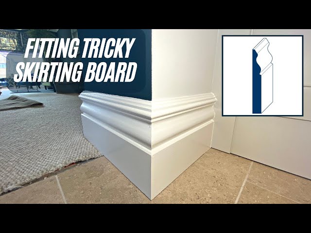 How to Cut and Scribe an Internal Corner on Skirting Boards - YouTube