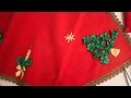 CAMINO DE MESA NAVIDEÑO *diy lindo y fácil de hacer *  CHRITSMAS TABLE TAPE /ESPECIAL NAVIDAD