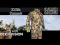 Killik summit hunting camo with simulated deer vision on 14 backgrounds