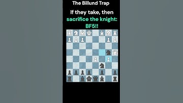 This Scandinavian Secret Chess TRAP SACRIFICE is UNSTOPPABLE!🤫 #shorts #chess #chesstraps