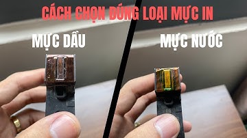 Hướng dẫn cách chọn mực nước ,mực dầu cho máy in date công nghiệp, máy in date cầm tay
