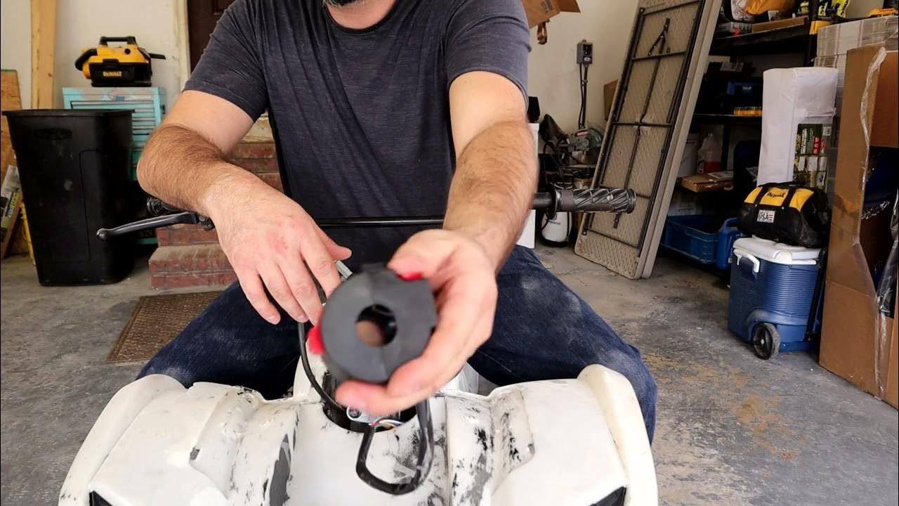 ATV Starter Switch Broken | Fixed! - YouTube