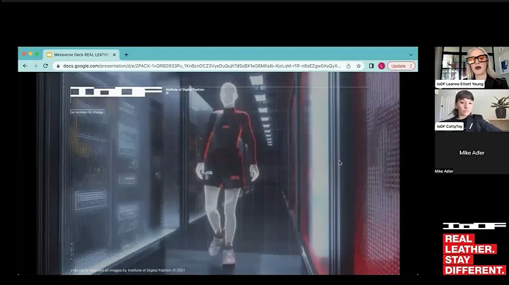IoDF & RLSD Webinar: Digital fashion, the metaverse landscape & its link to sustainability