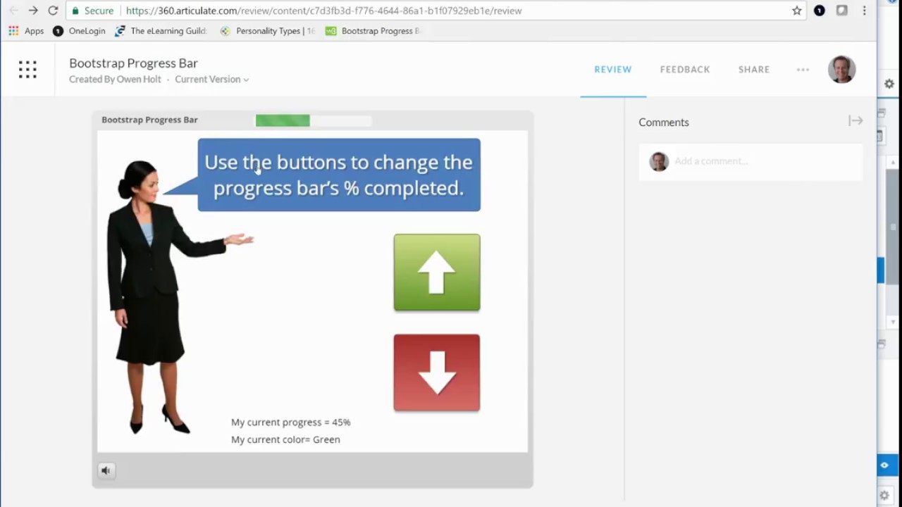Bootstrap Progress Bar - YouTube