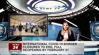 International COVID-19 border closures to end with full reopening by February 21