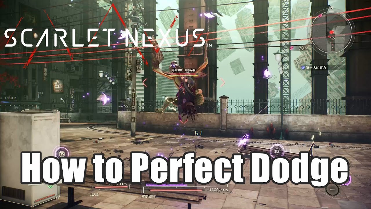 Scarlet Nexus :  How to Perfect Dodge