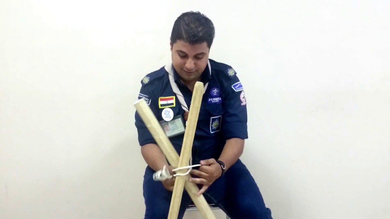 الدورة المعينة  Diagonal Lashing