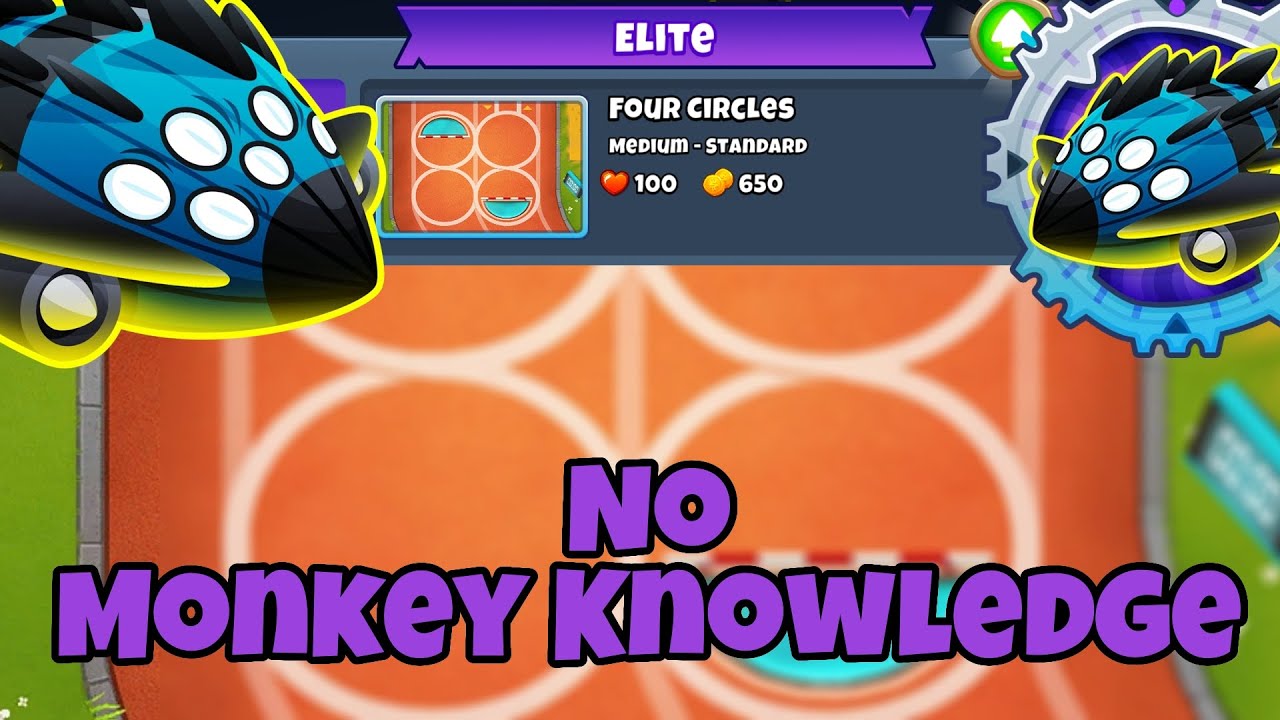 Vortex Elite Tutorial || No Monkey Knowledge || Four Circles BTD6