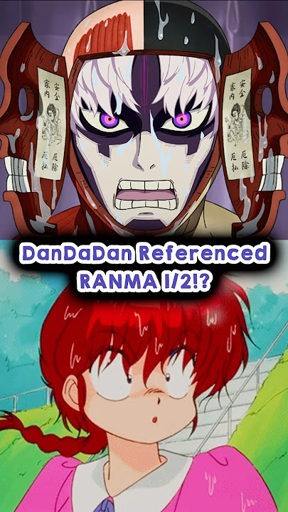 DanDaDan Referenced Ranma 1/2!? #dandadan #anime #shorts