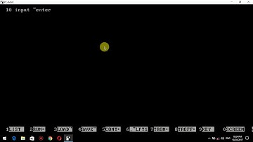GW_BASIC Tutorial-22 IF-THEN and IF-THEN-ELSE statement in Urdu (Part-2)