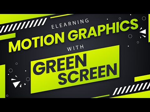 ELEARNING ANIMATION VIDEO ON GREEN SCREEN