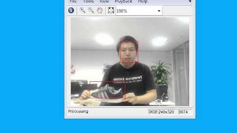 Detect both shoes and face in real time using convolutional net