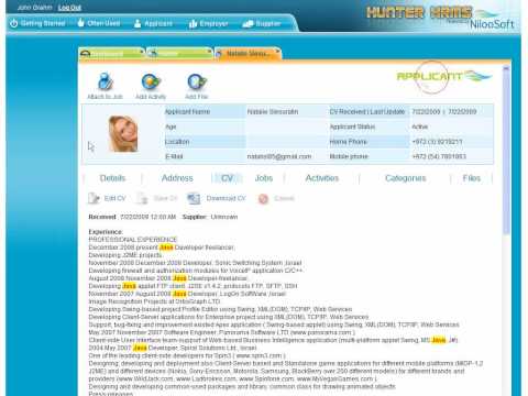 Niloosoft Hunter HRMS English New Hunter