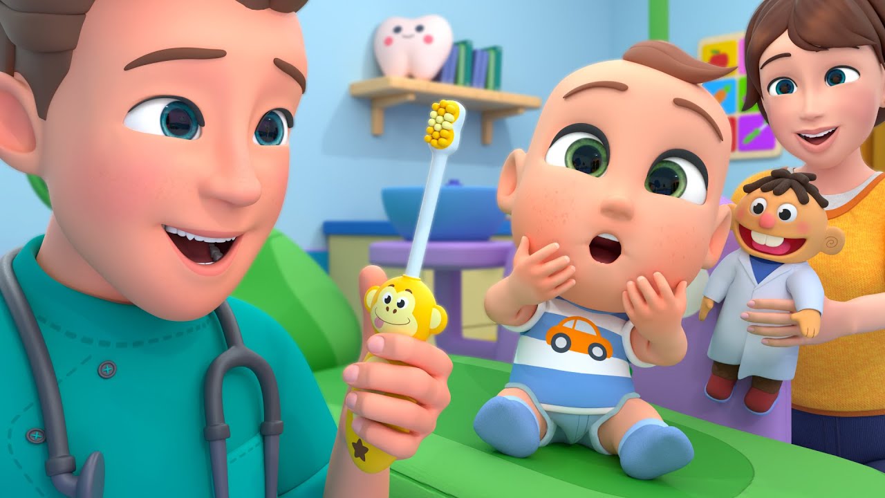 Tooth Brushing Song | Kids Learn to Brush with Fun | Almama Kids Songs ...
