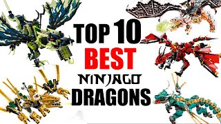 TOP 10 BEST LEGO Ninjago Dragons! screenshot 5