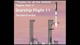 SFS | Eleventh Flight Test | Starship (NOT OFFICIAL)