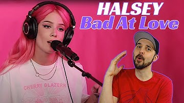 REACTION to Halsey Bad At Love (Stripped) Live At Magnum