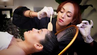 ASMR Compilation | French Braid, Scalp Spa, Hair Care, Cozy Sweaters & Autumn Makeup | Soft-Spoken