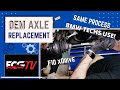 BMW F10 xDrive Front Axle Replacement