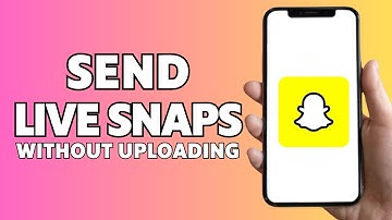 How to Send Live Snap Without Uploading Media (2025) 📸 | Trick for Snapchat