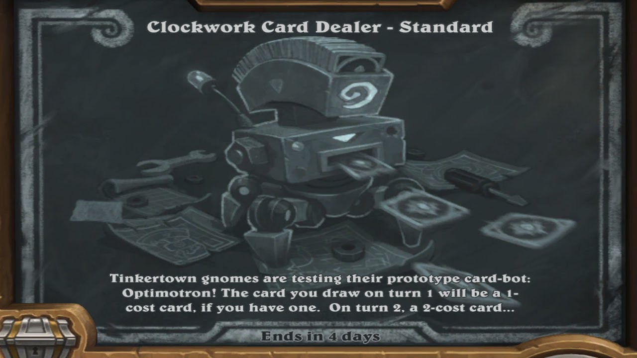 Relic Demon Hunter Tavern Brawl Clockwork Card Dealer M at Castle