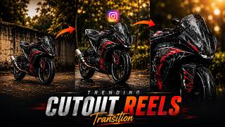 Instagram Trending Bike Cutout Effect Tutorial 🔥 | CapCut Pc Editing | Viral Bike Edit