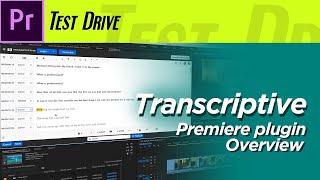 Transcriptive and PowerSearch Premiere Pro Plugins Overview Update