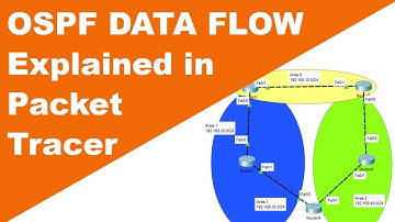 OSPF DATA Flow Explained in Packet Tracer | Network Engineer Must Watch