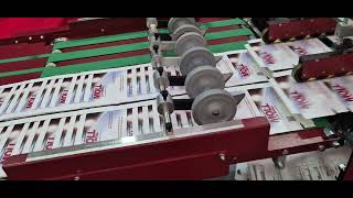 B&R Moll- Flexcut Rotary Die Cutter and Digi-moll folder gluer 