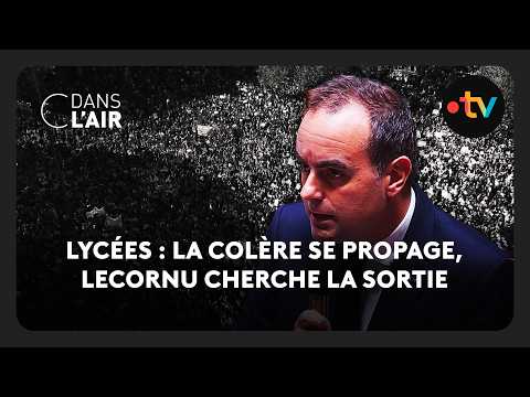 Lycées : la colère se propage, Lecornu cherche la sortie