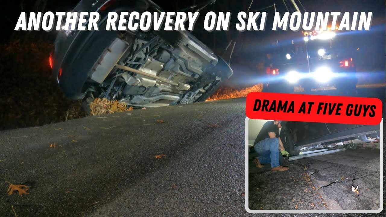 Another Ski Mountain Recovery & An Illegal Park | More Drama At Five Guys