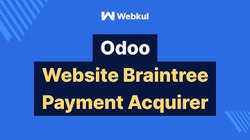 Odoo Website Braintree Payment Acquirer