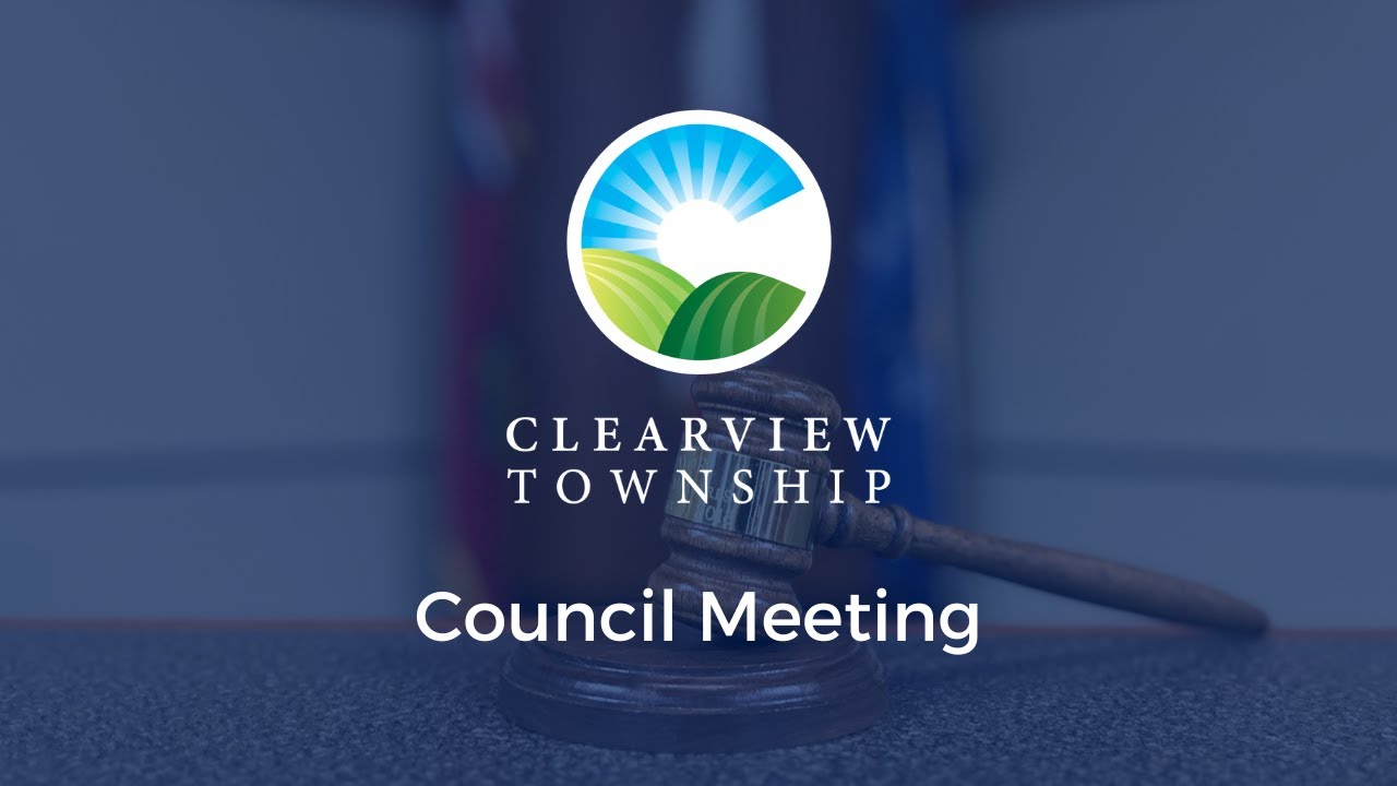 Clearview Council Meeting 20240115 YouTube