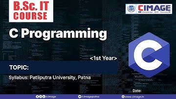 B.SC IT PPU 1ST YR. : C PROGRAMMING, 27.9.21 BY RAVI KR. SONI