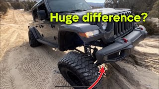 How much difference does it really make offroading?