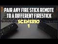 HOW TO PAIR OF FIRE STICK REMOTE TO A FIRE TV STICK. SCENERIO 1