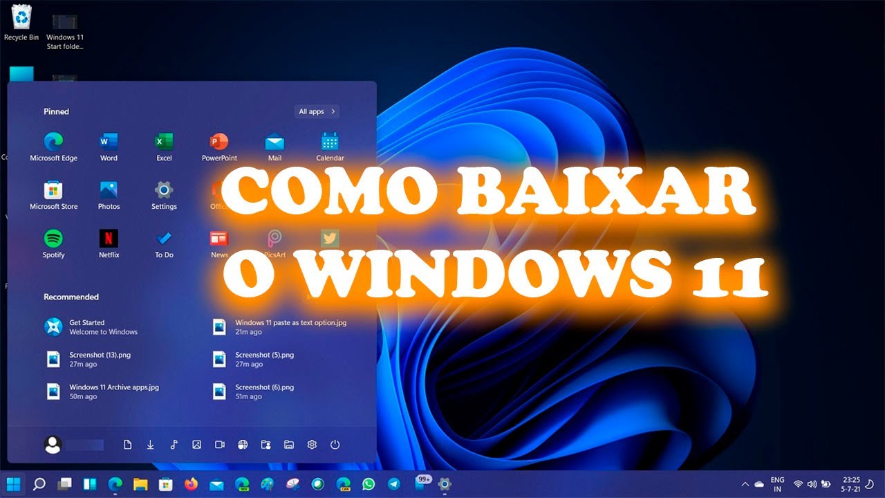 Onde BAIXAR o WINDOWS 11 TODAS AS VERSÕES? 