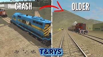 Train & Rail Yard Simulator but EVERY Crash game gets older | T&RYS | Train and Rail Yard Simulator