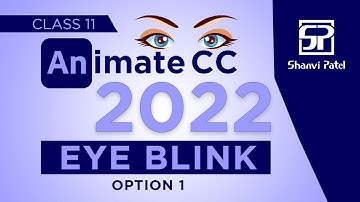 Adobe Animate CC 2022: Eye Blink| Flash tutorial | 2d animation | Hindi
