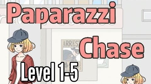 Paparazzi Chase Day 1 2 3 4 5 Level Android iOS Walkthrough Solution Funny Face Game